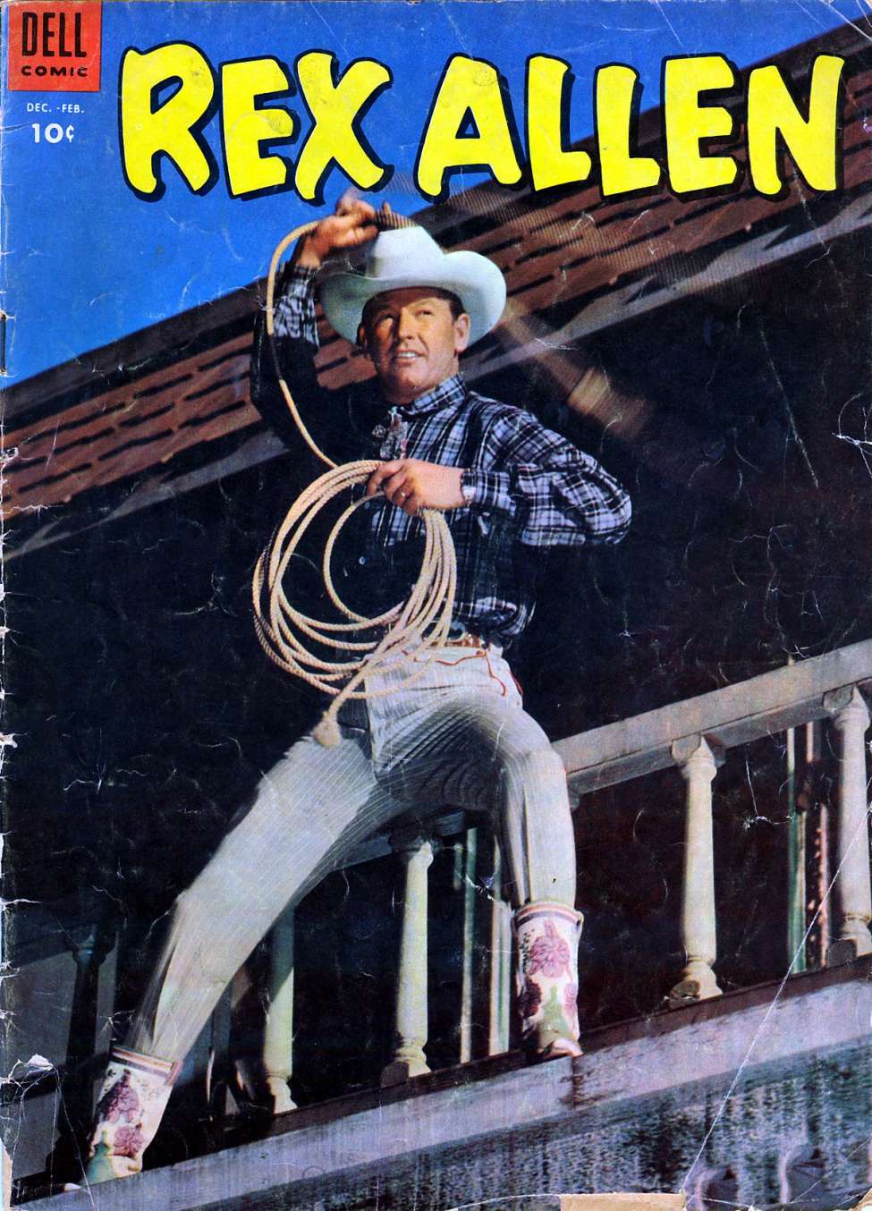 Comic Book Cover For Rex Allen 11