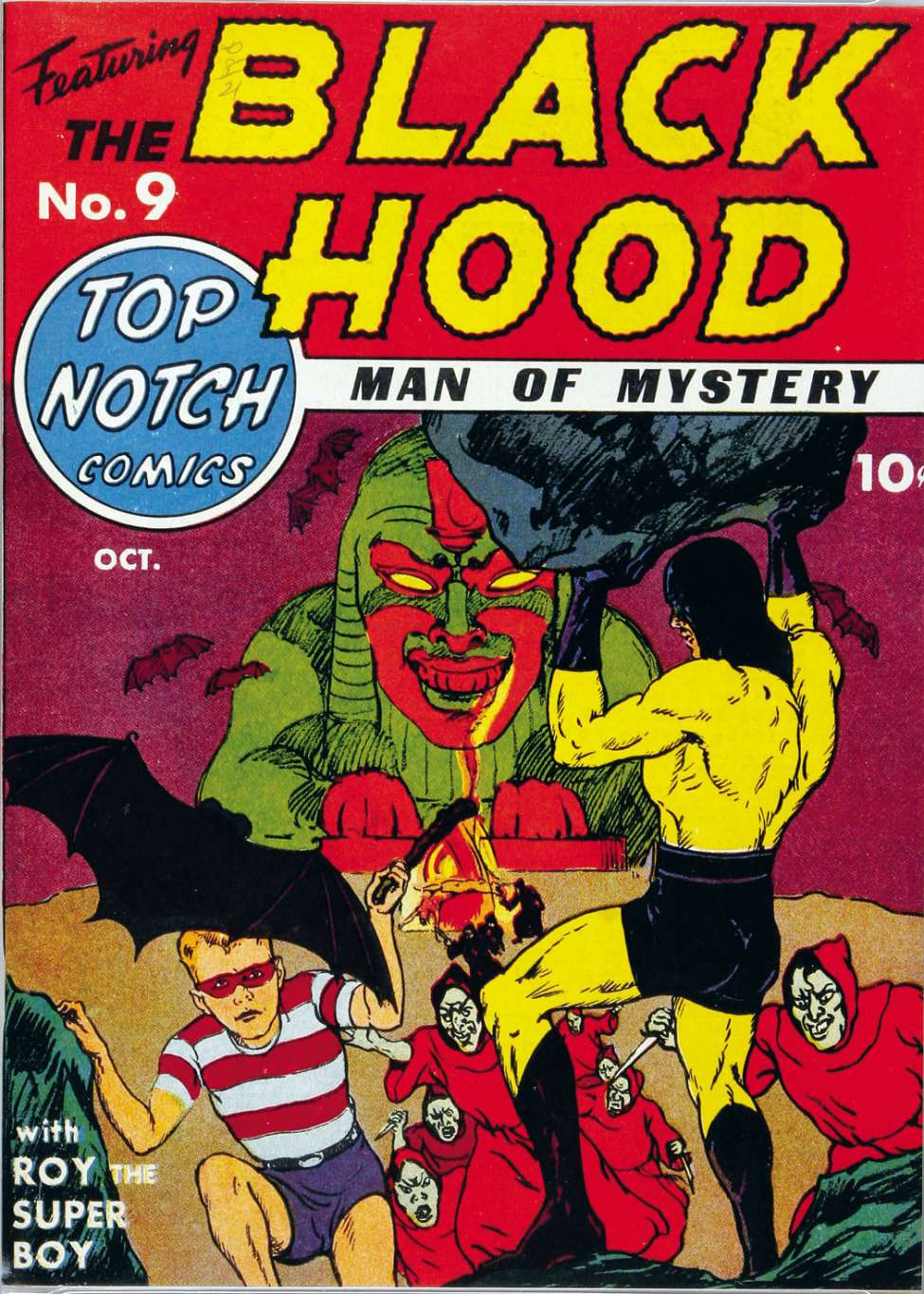 Book Cover For Top Notch Comics 9