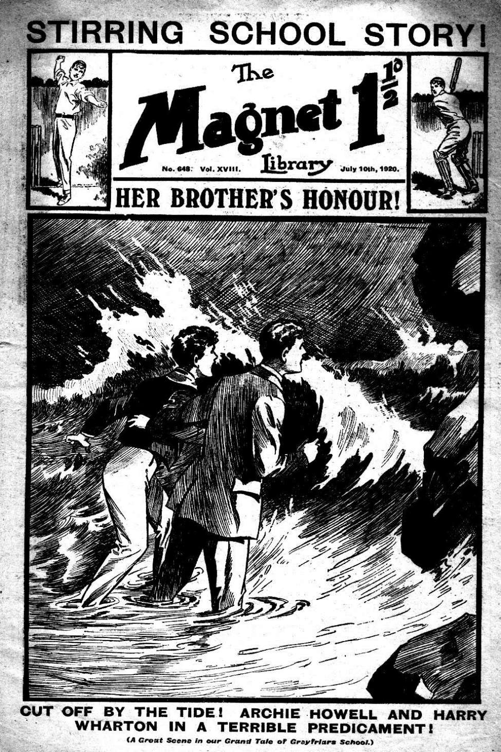 Book Cover For The Magnet 648 - Her Brother's Honour