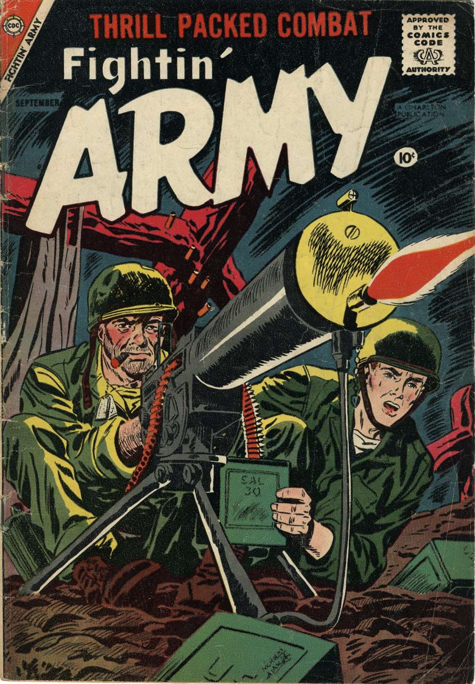 Book Cover For Fightin' Army 26