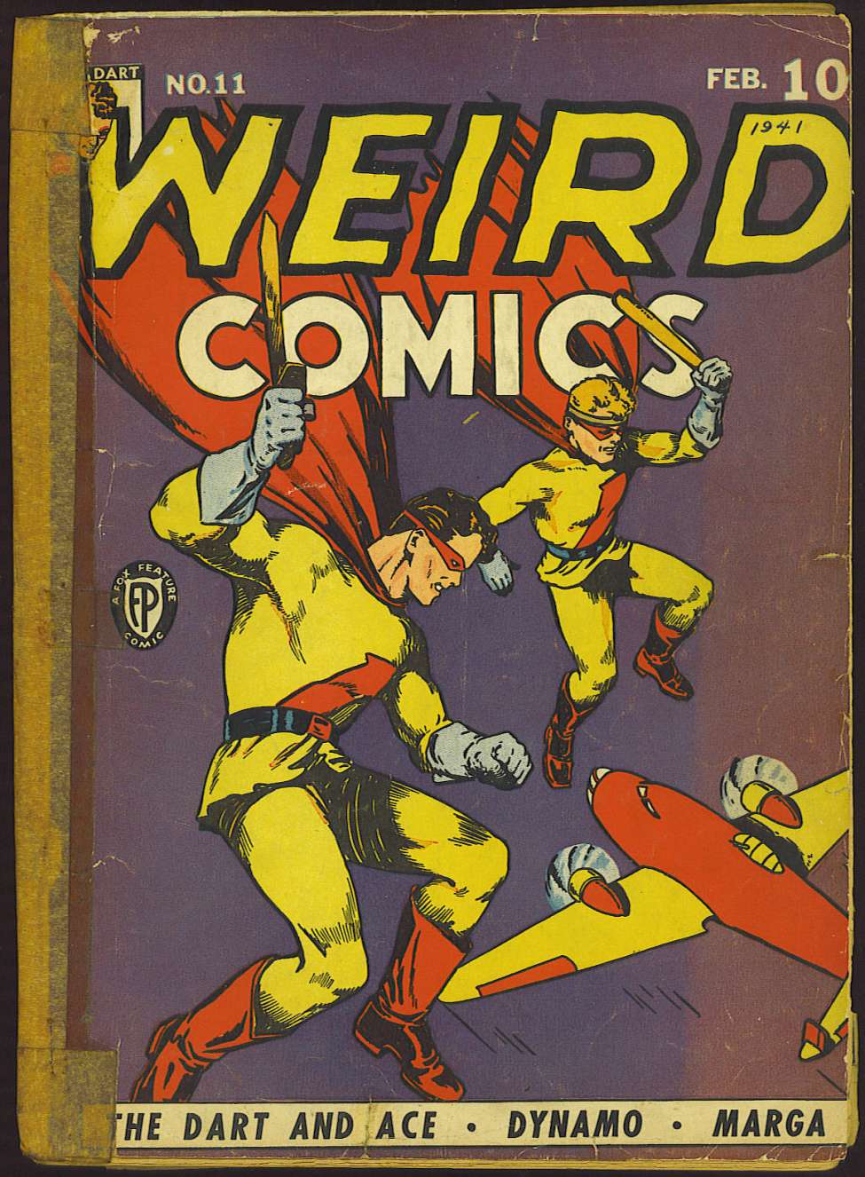Book Cover For Weird Comics 11