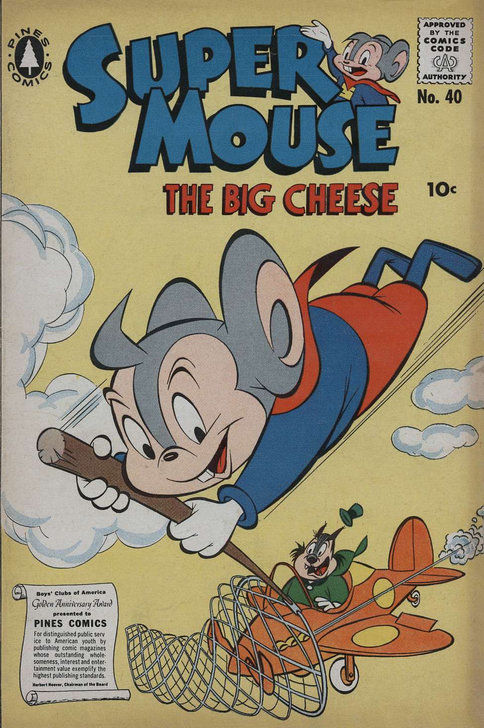 Comic Book Cover For Supermouse 40