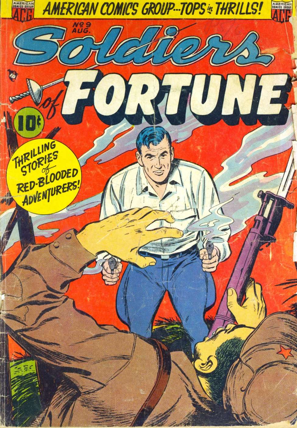 Comic Book Cover For Soldiers of Fortune 9