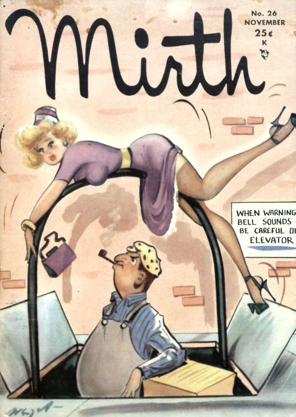Comic Book Cover For Mirth 26
