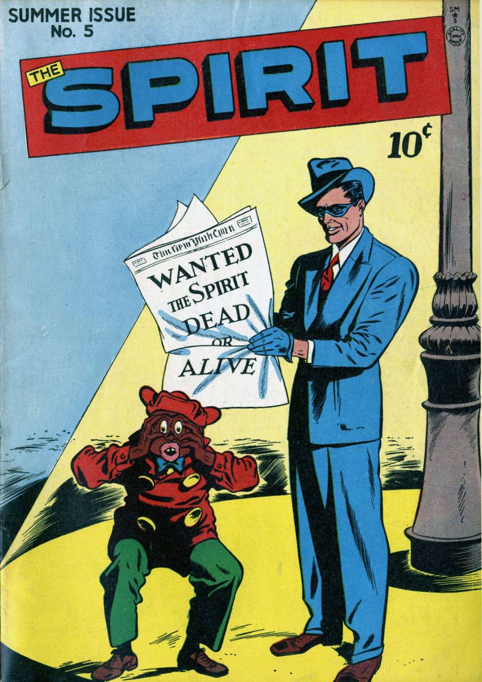 Comic Book Cover For The Spirit 5