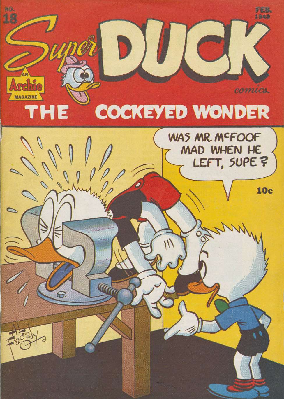 Book Cover For Super Duck 18 - Version 2