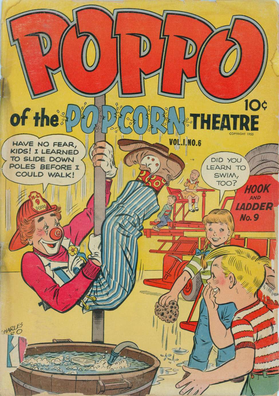 Comic Book Cover For Poppo of the Popcorn Theatre 6
