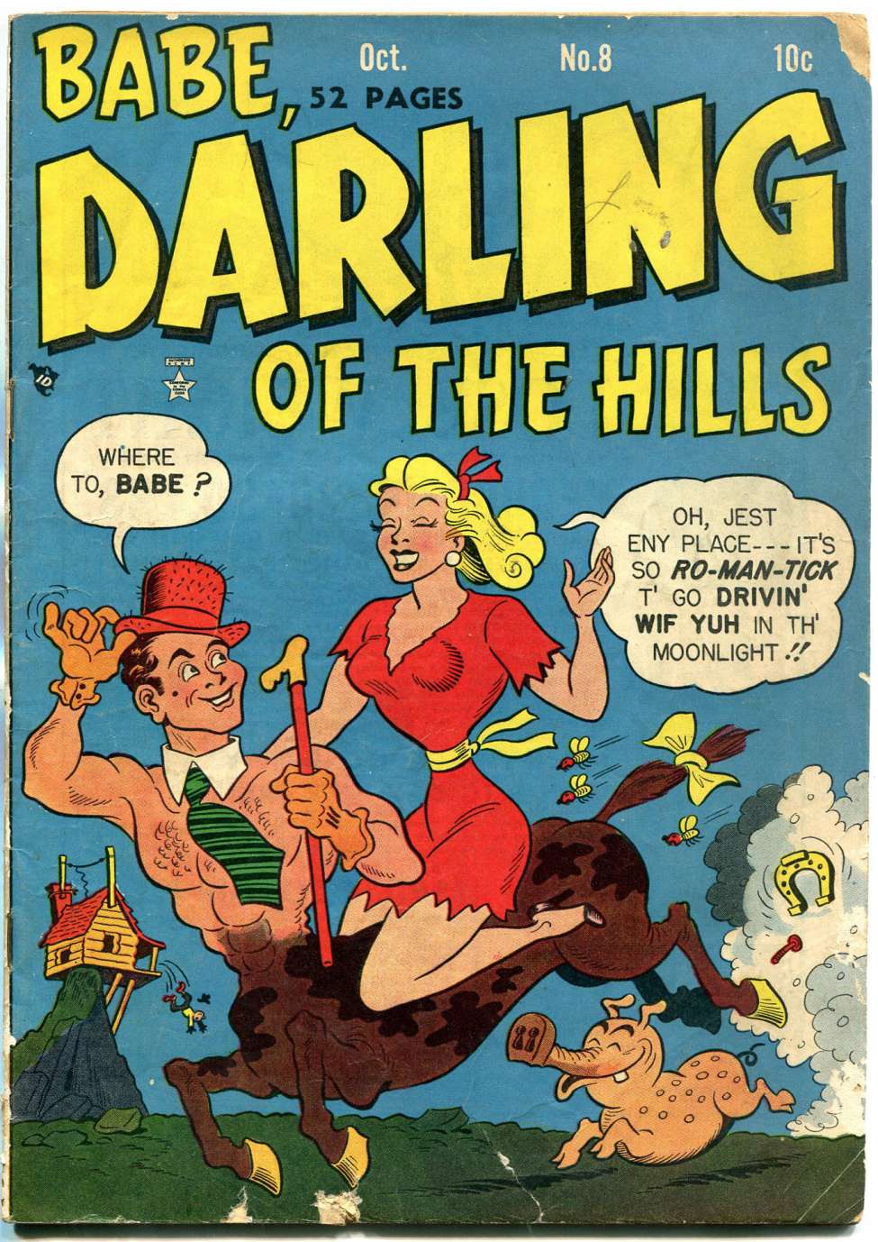 Comic Book Cover For Babe, Darling of the Hills 8