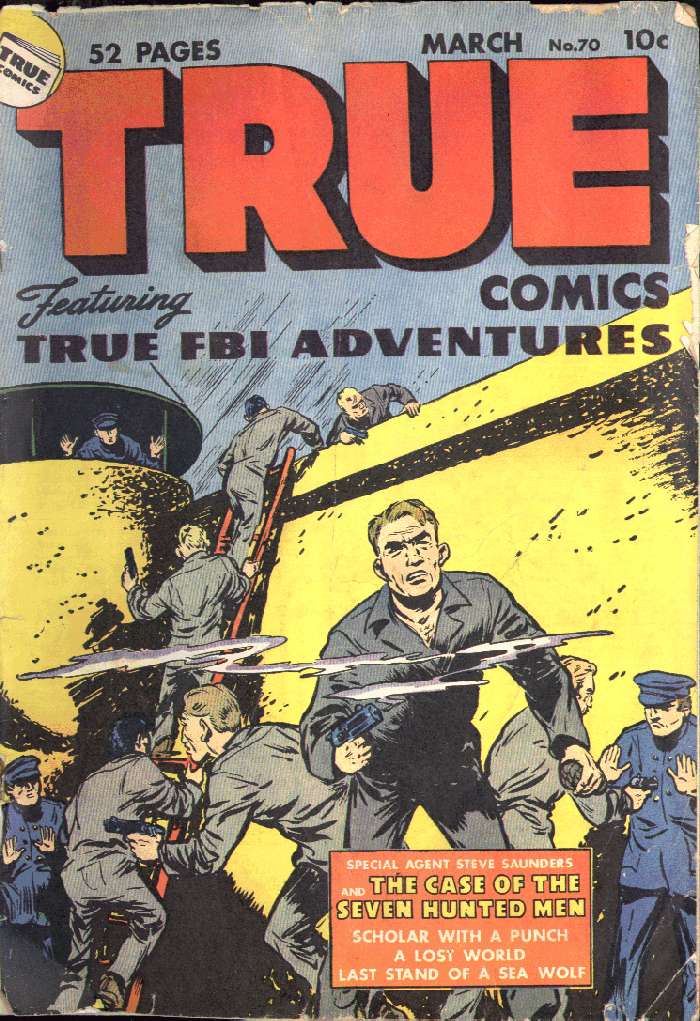 Comic Book Cover For True Comics 70