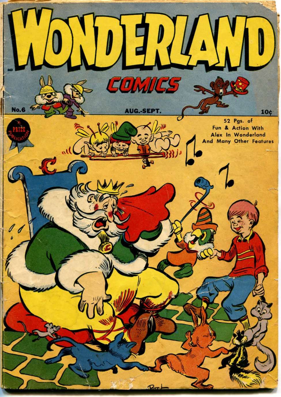 Comic Book Cover For Wonderland Comics 6