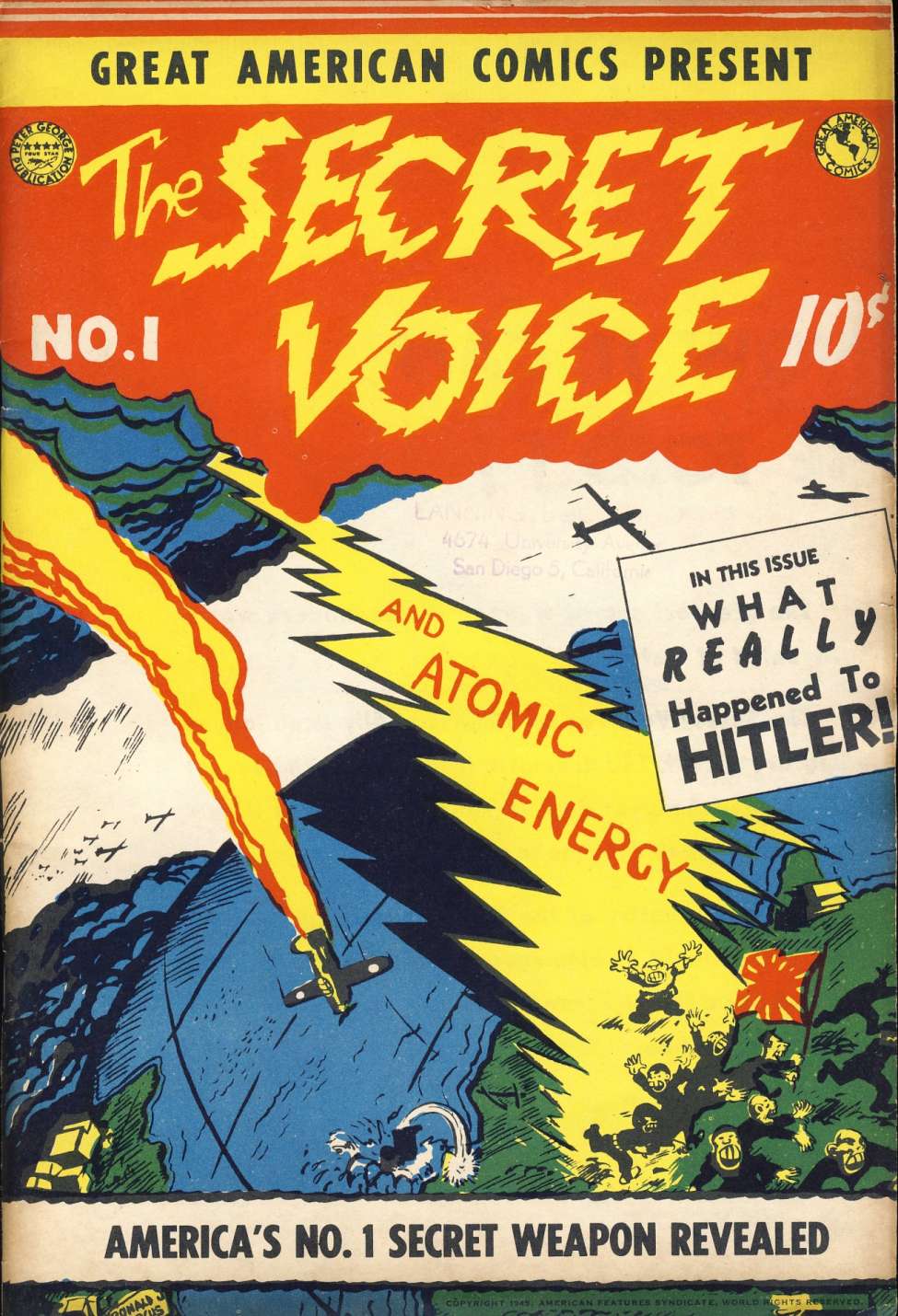 Book Cover For The Secret Voice 1