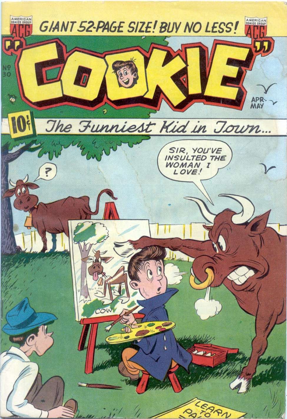 Comic Book Cover For Cookie 30