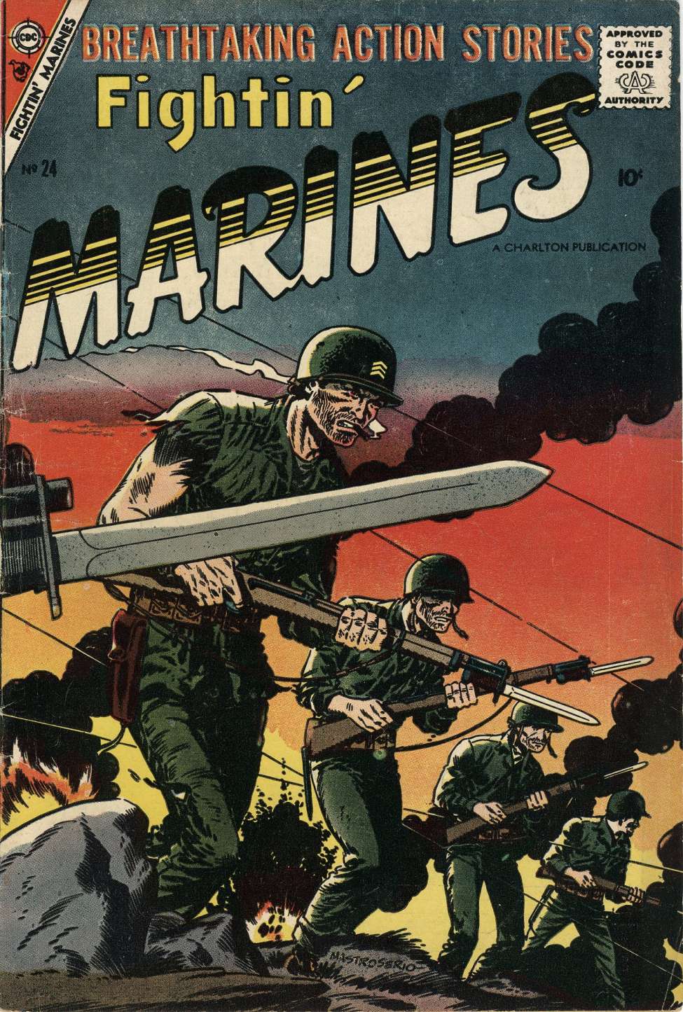 Book Cover For Fightin' Marines 24