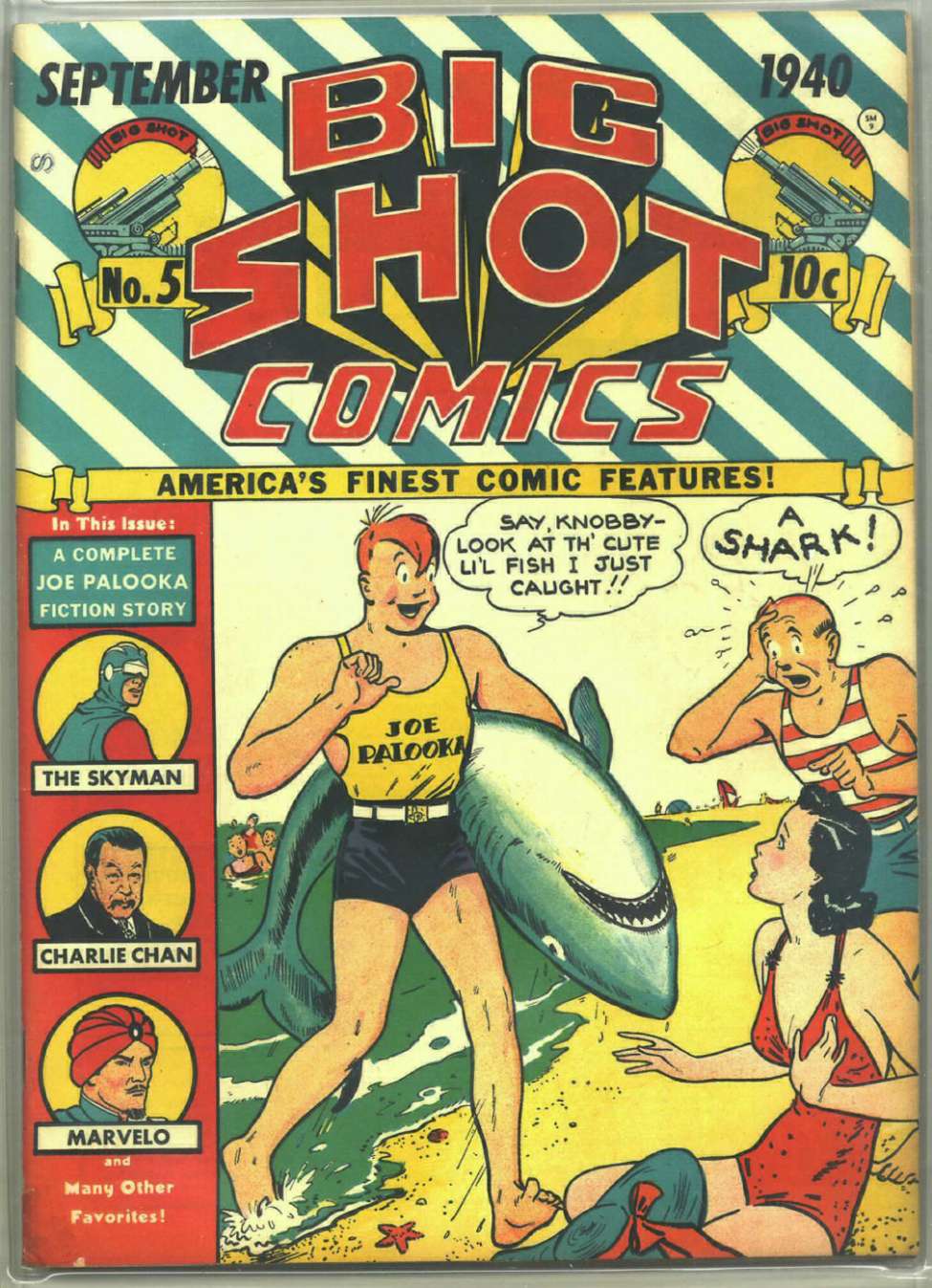 Comic Book Cover For Big Shot 5 - Version 1