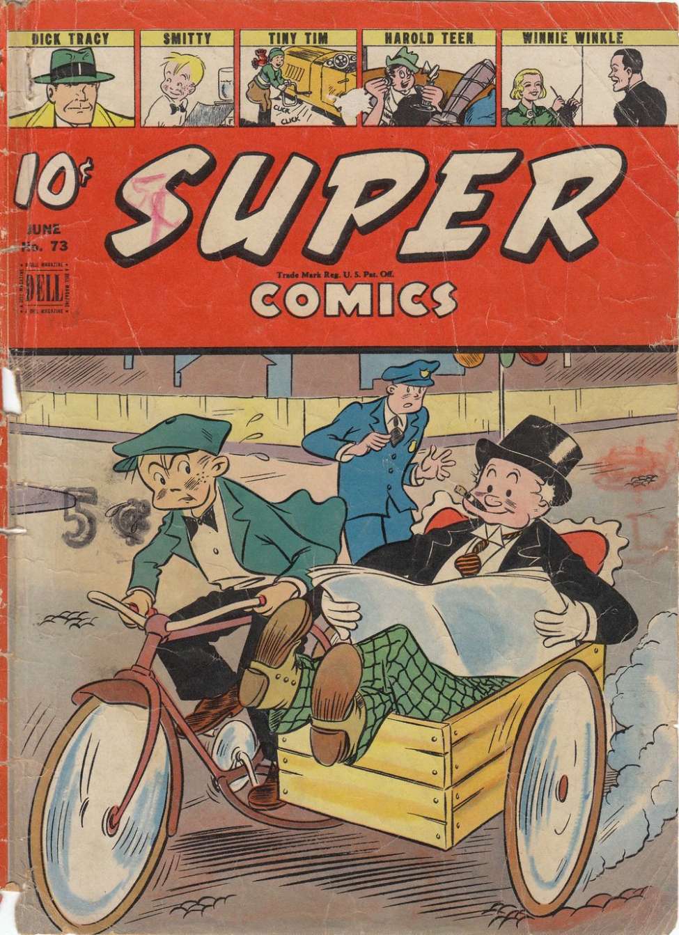 Book Cover For Super Comics 73