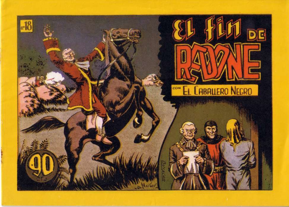 Comic Book Cover For El Caballero Negro 18 - El fin de Redone