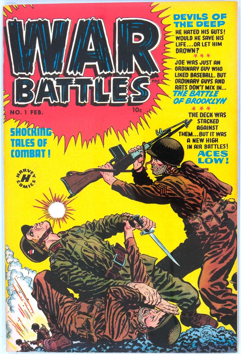 Comic Book Cover For War Battles 1