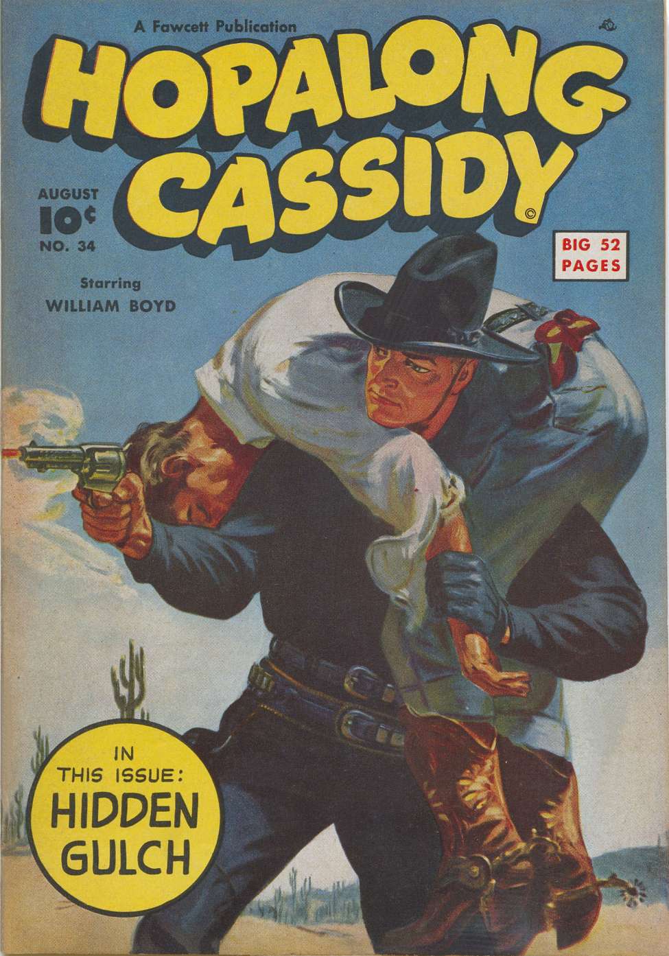 Book Cover For Hopalong Cassidy 34
