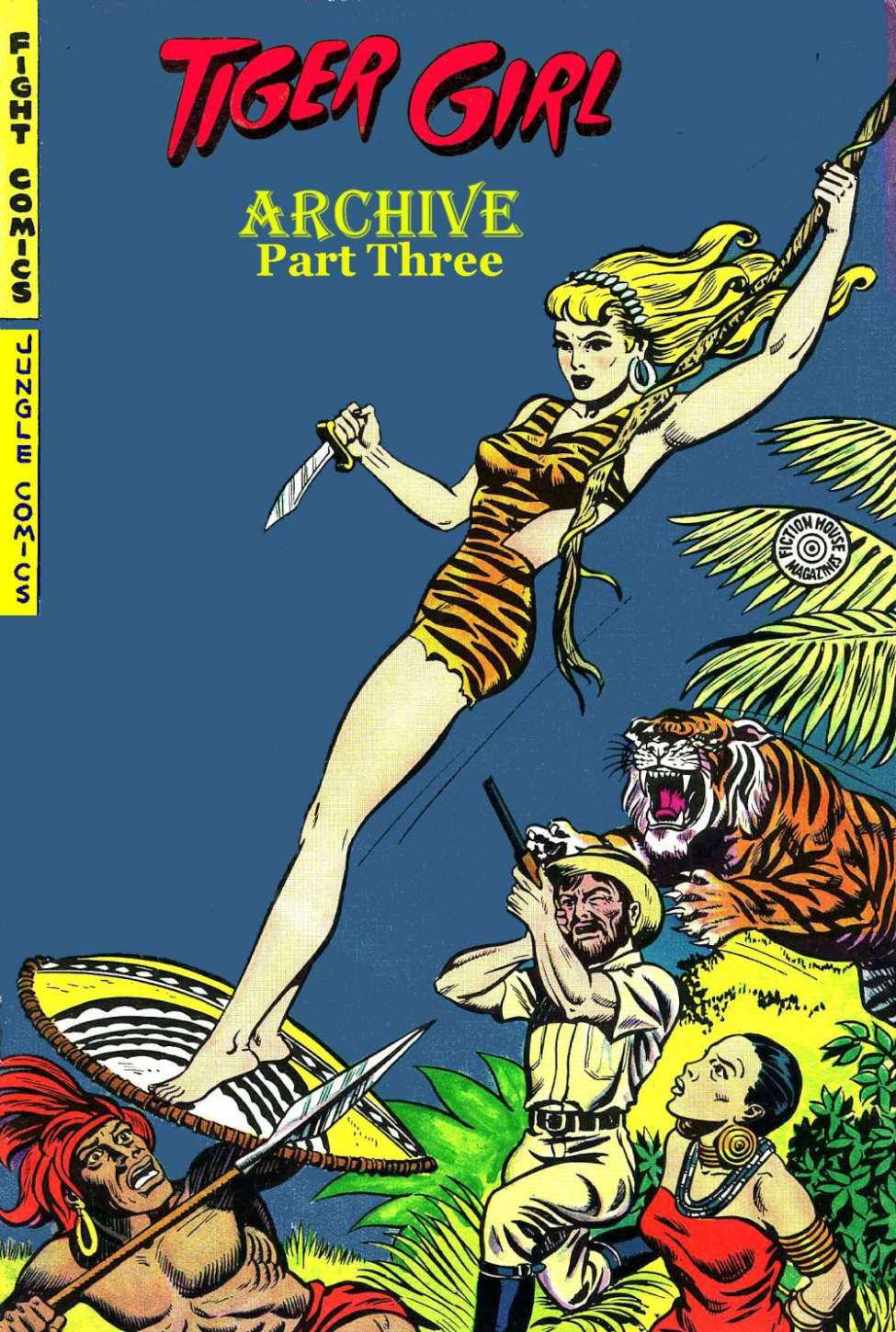Comic Book Cover For Tiger Girl Archive 3