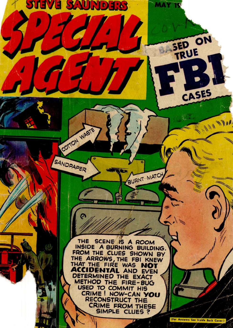 Comic Book Cover For Special Agent 6 - Version 1