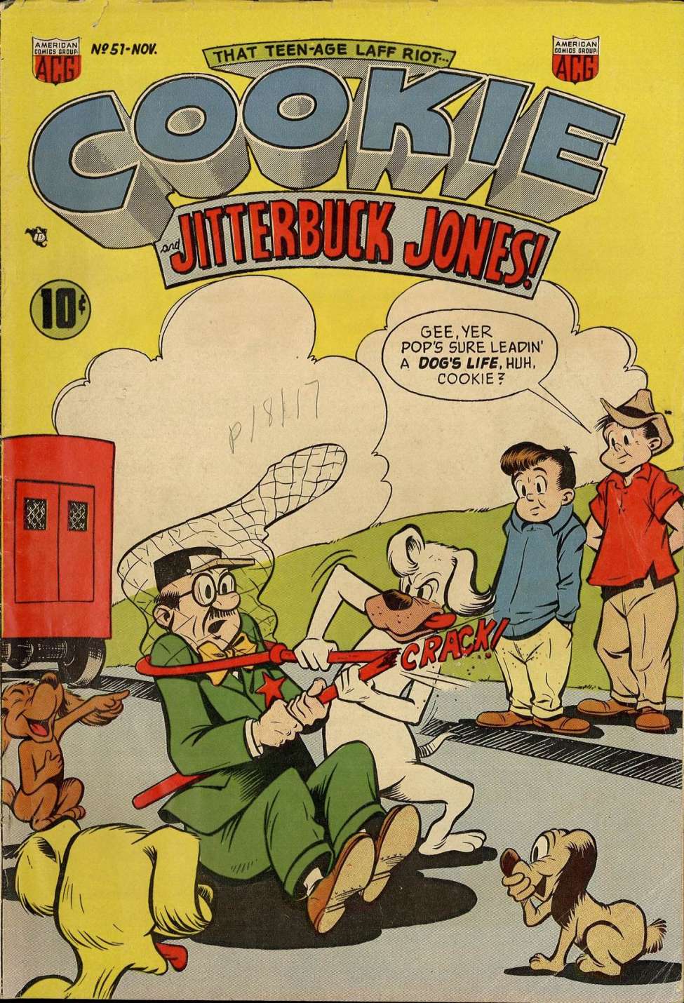 Comic Book Cover For Cookie 51