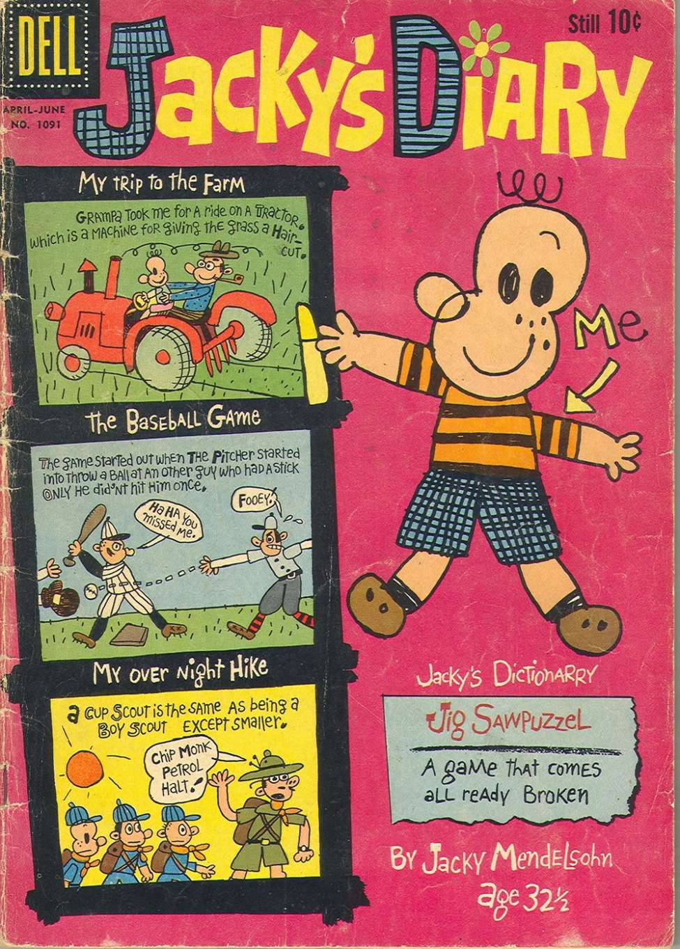 Comic Book Cover For 1091 - Jacky's Diary