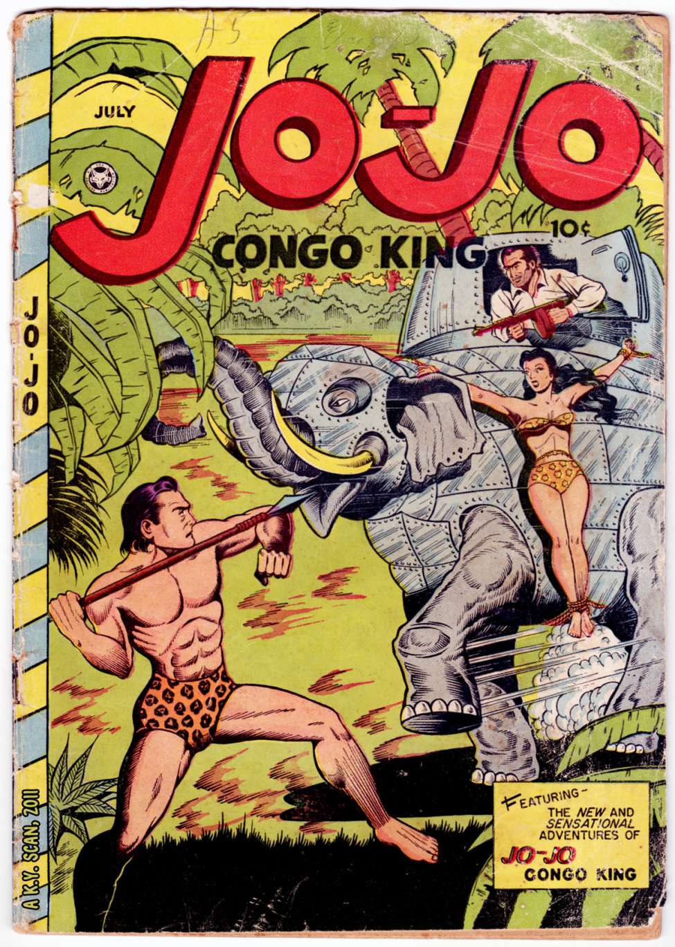 Book Cover For Jo-Jo Comics 7a