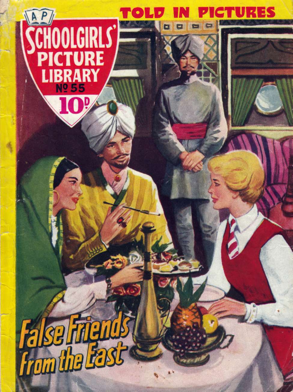 Book Cover For Schoolgirls' Picture Library 55 - False Friends From The East