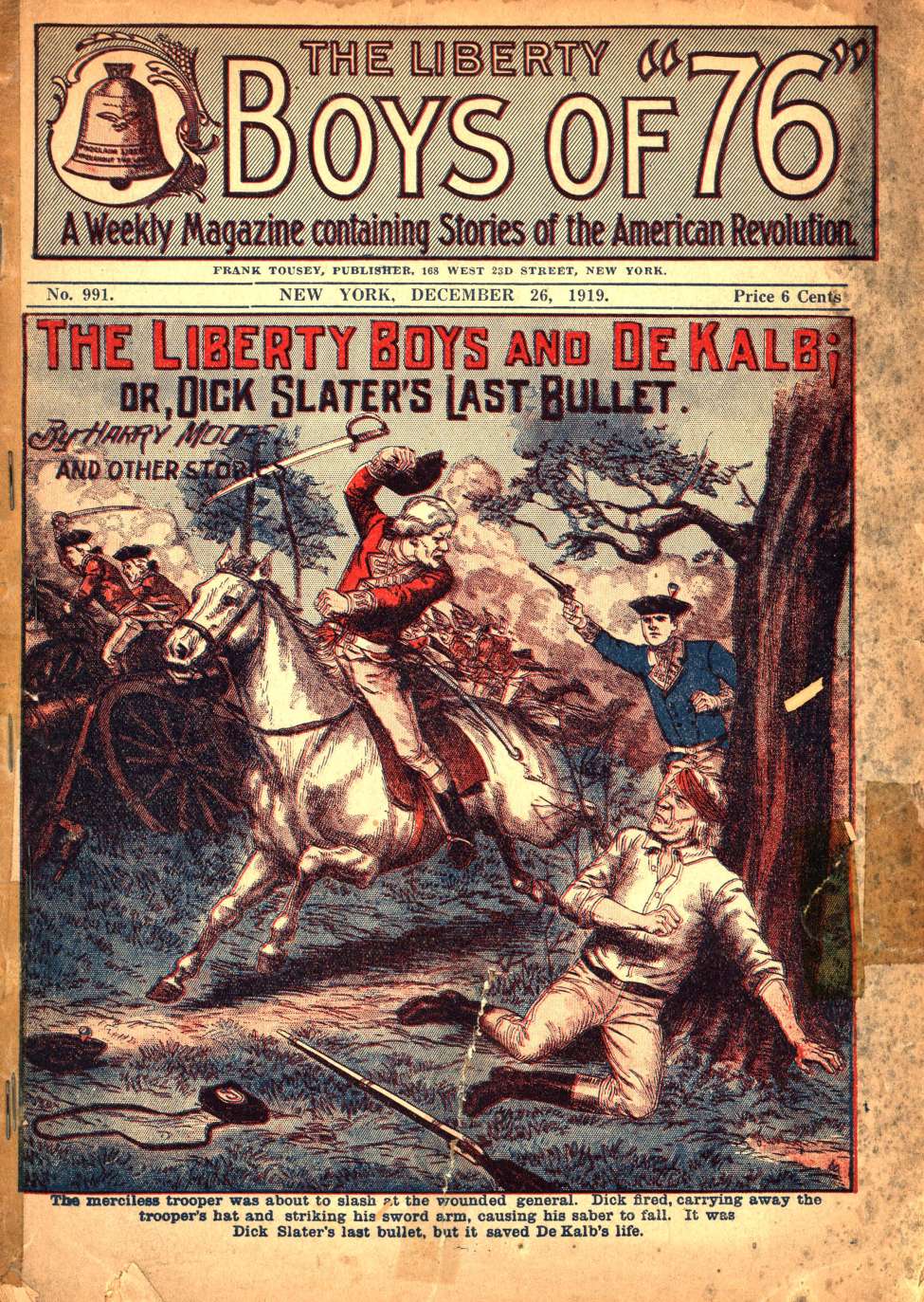 Book Cover For The Liberty Boys of 76 991 - The Liberty Boys and De Kalb