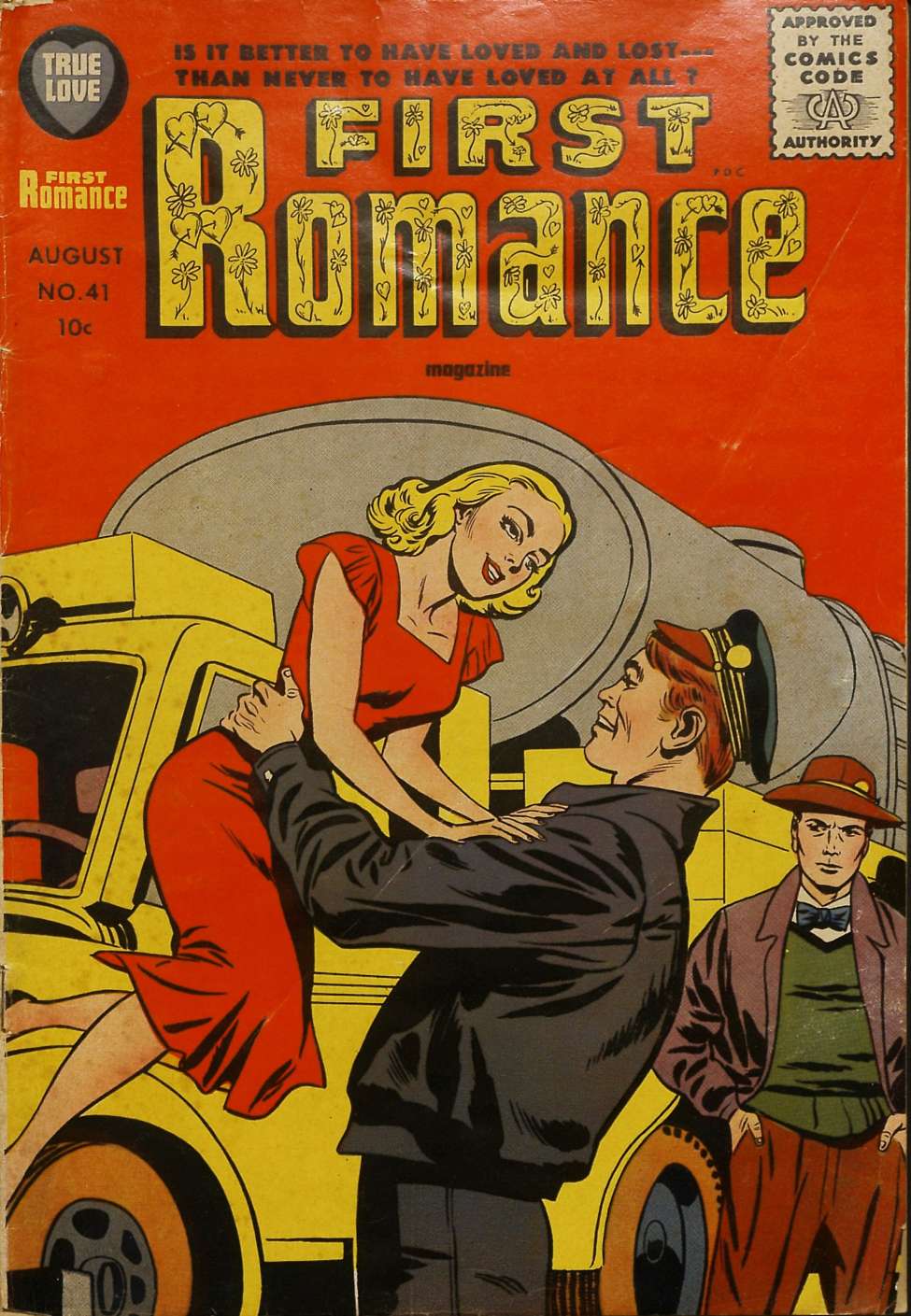 Book Cover For First Romance Magazine 41