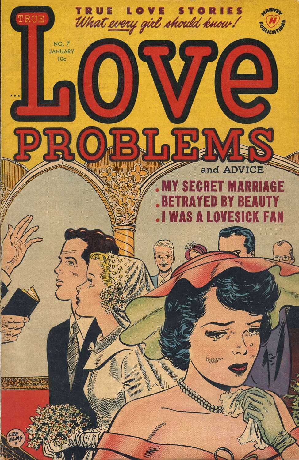 Comic Book Cover For True Love Problems and Advice Illustrated 7