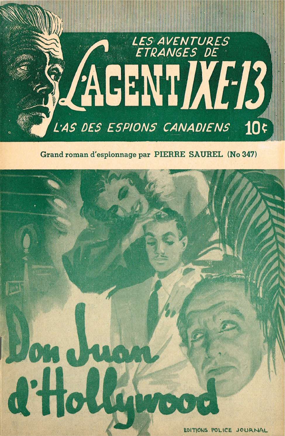 Book Cover For L'Agent IXE-13 v2 347 - Don Juan d'Hollywood