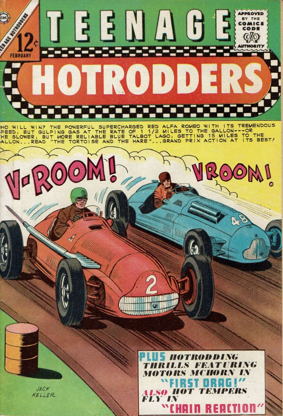 Comic Book Cover For Teenage Hotrodders 11