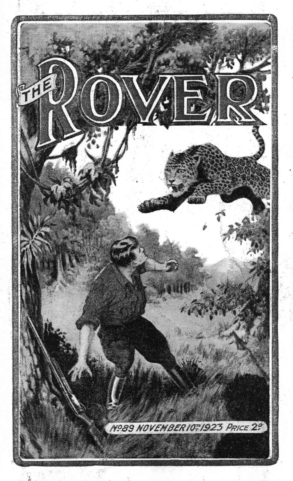 Comic Book Cover For The Rover 89