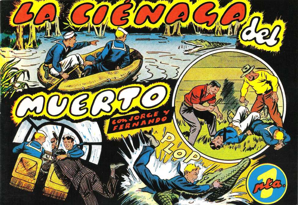 Comic Book Cover For Jorge y Fernando 86 - La ciénaga del muerto