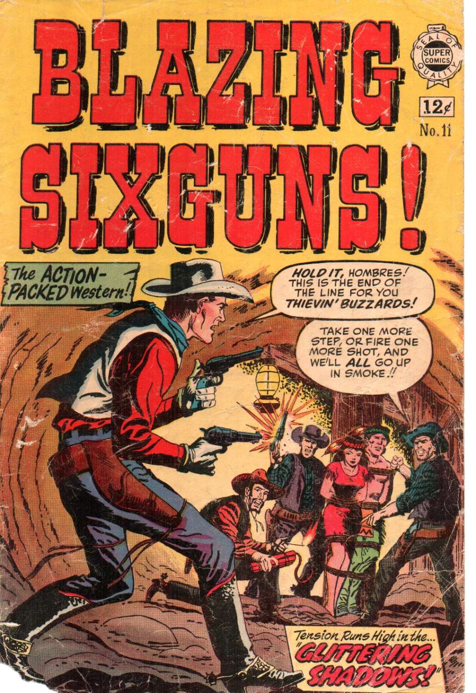 Comic Book Cover For Blazing Sixguns 11