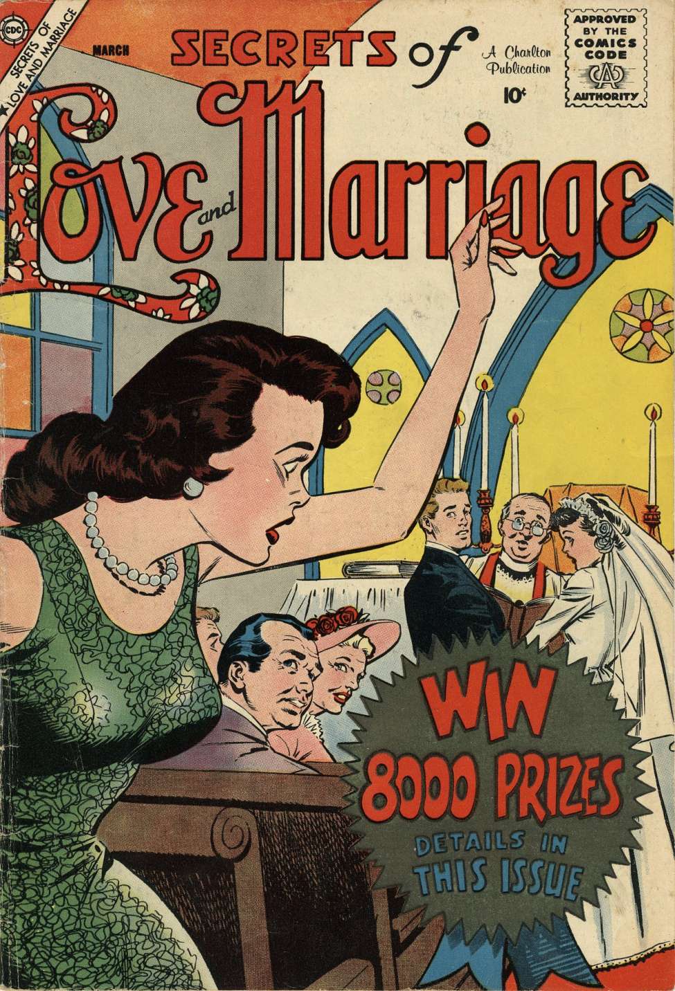 Comic Book Cover For Secrets of Love and Marriage 12