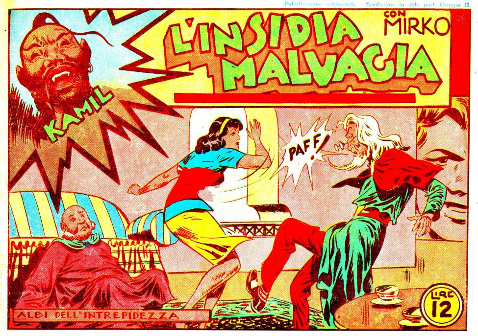Comic Book Cover For Mirko 49 - L'Insidia Malvagia