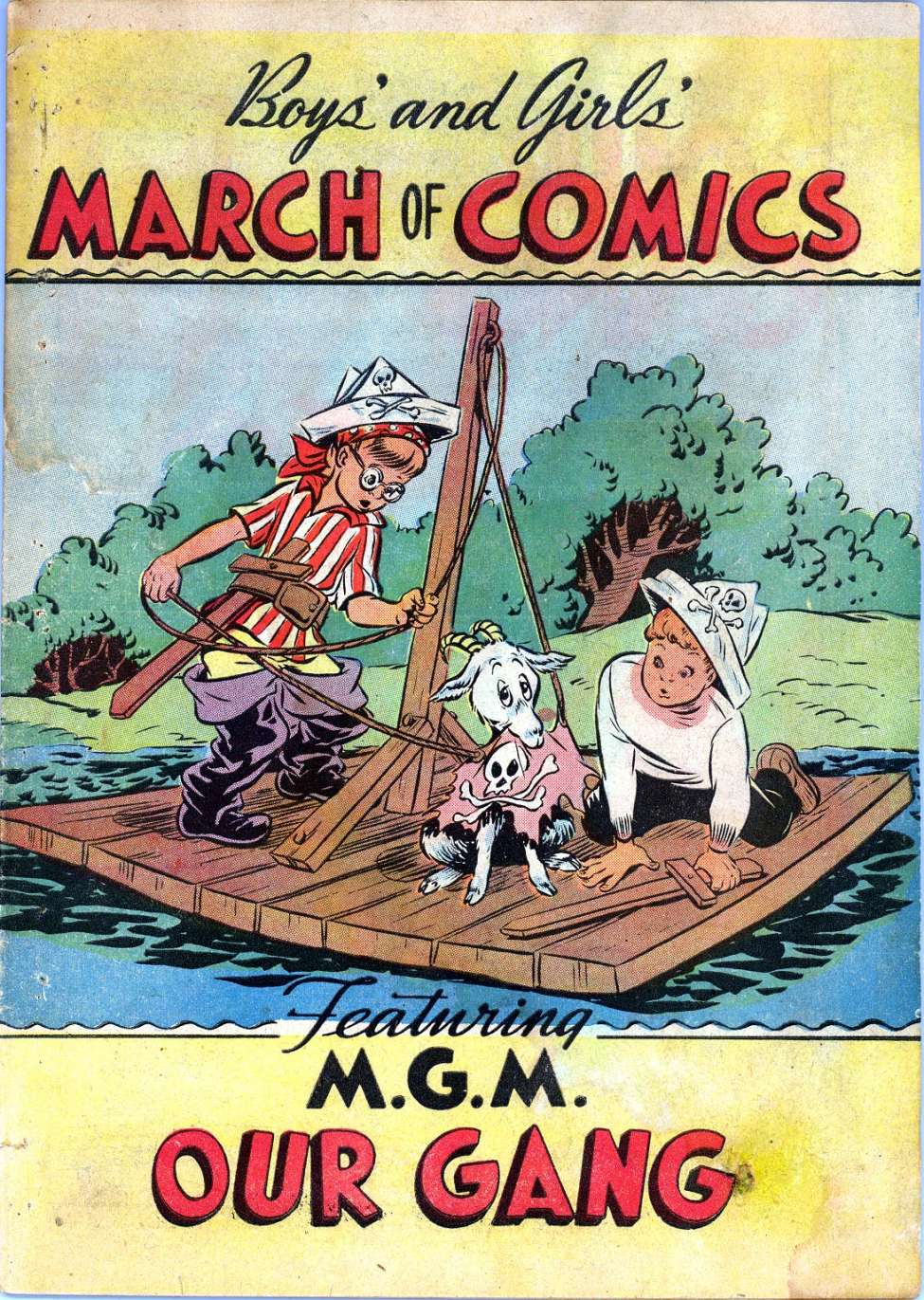 Book Cover For March of Comics 26 - Featuring M.G.M Our Gang