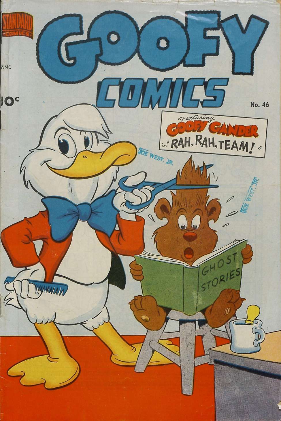 Comic Book Cover For Goofy Comics 46