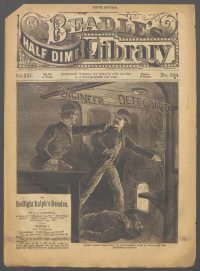 Large Thumbnail For Beadle's Half Dime Library 524 - The Engineer Detective