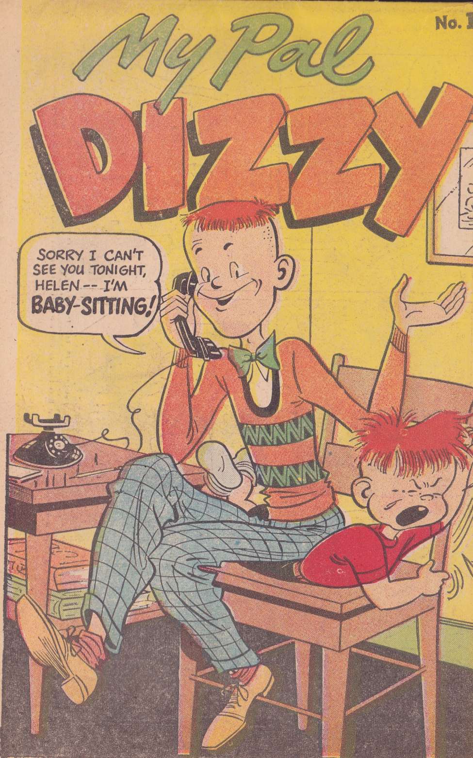 Comic Book Cover For My Pal Dizzy
