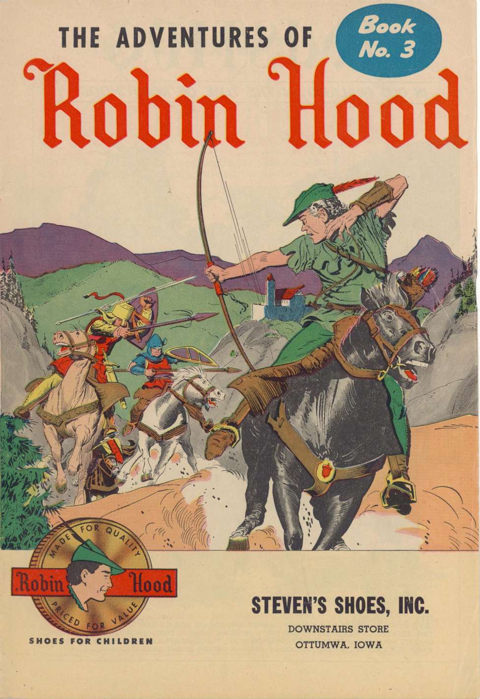 Book Cover For The Adventures of Robin Hood 3
