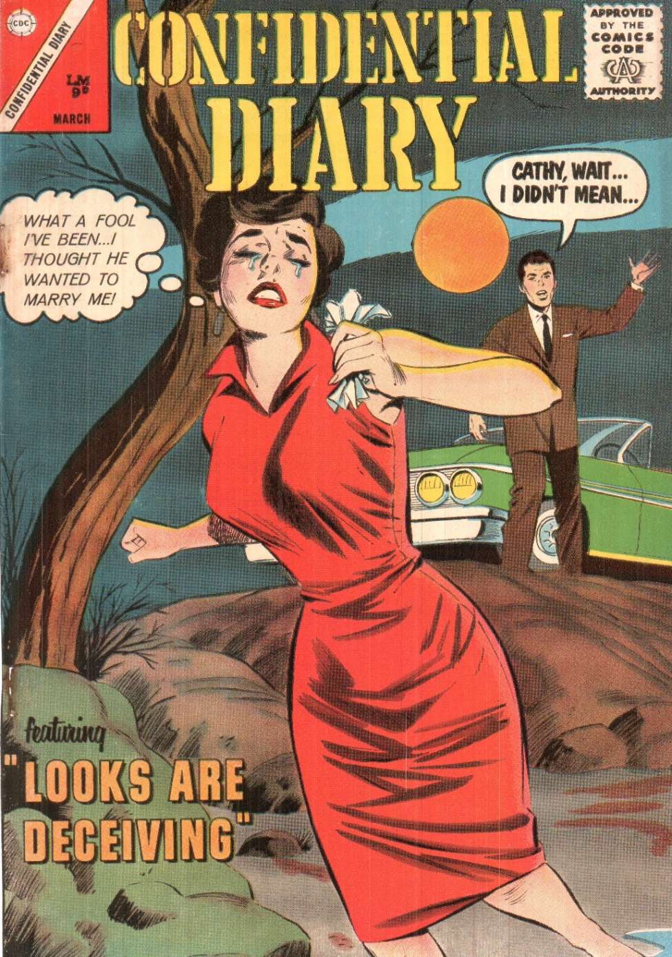 Comic Book Cover For Confidential Diary 17