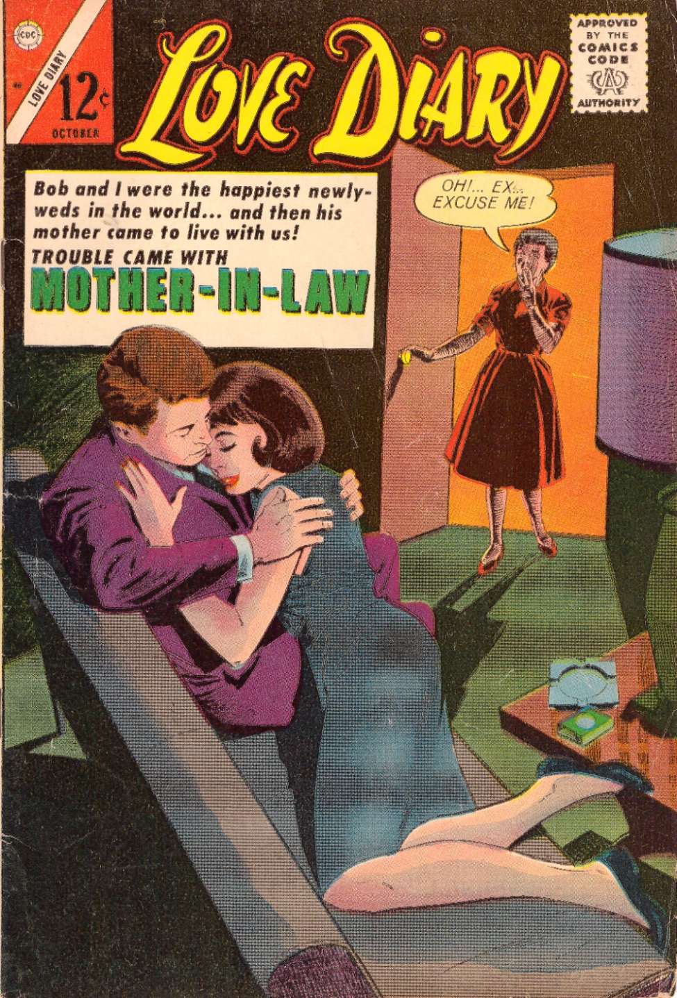 Comic Book Cover For Love Diary 40