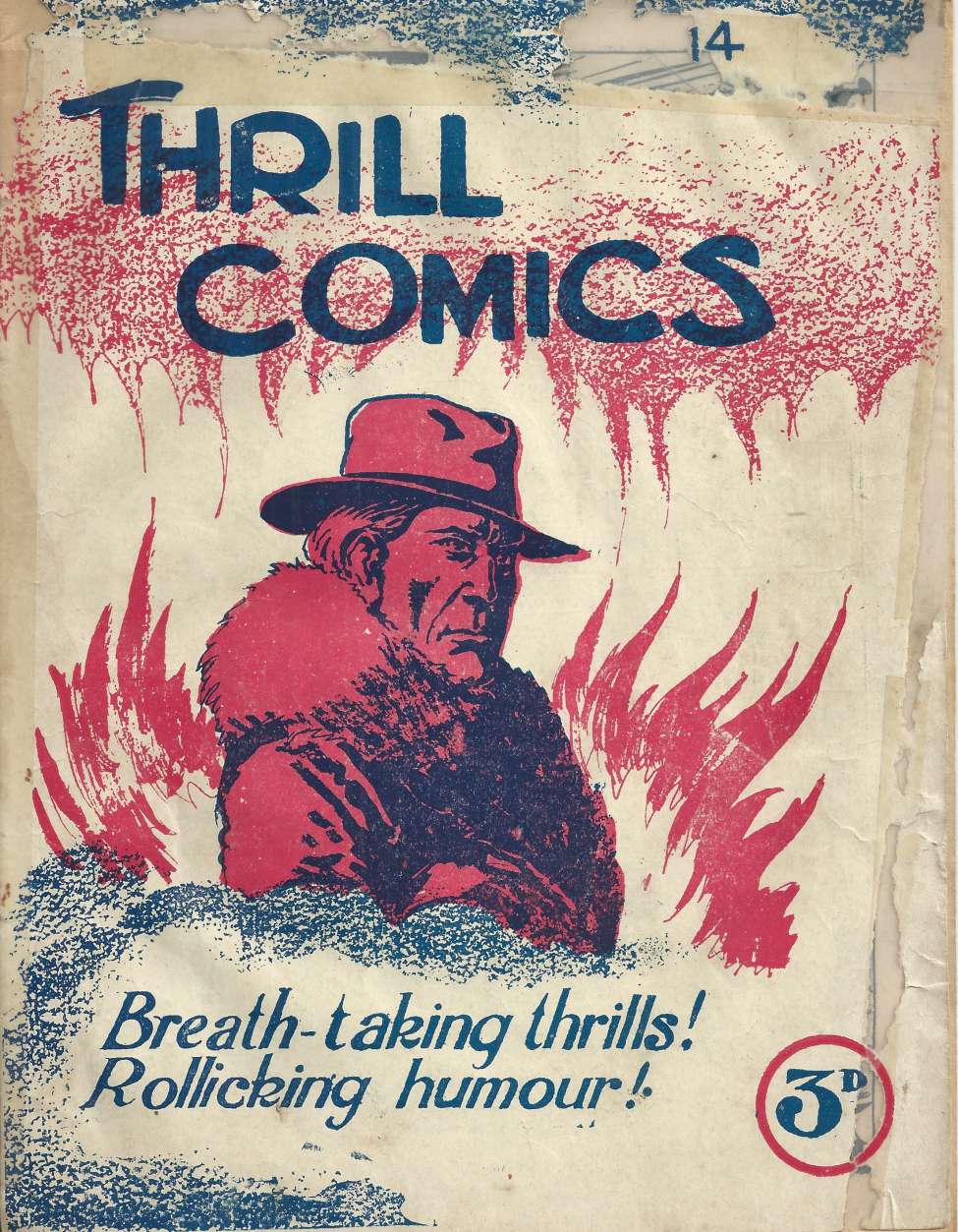 Book Cover For Thrill Comics 14