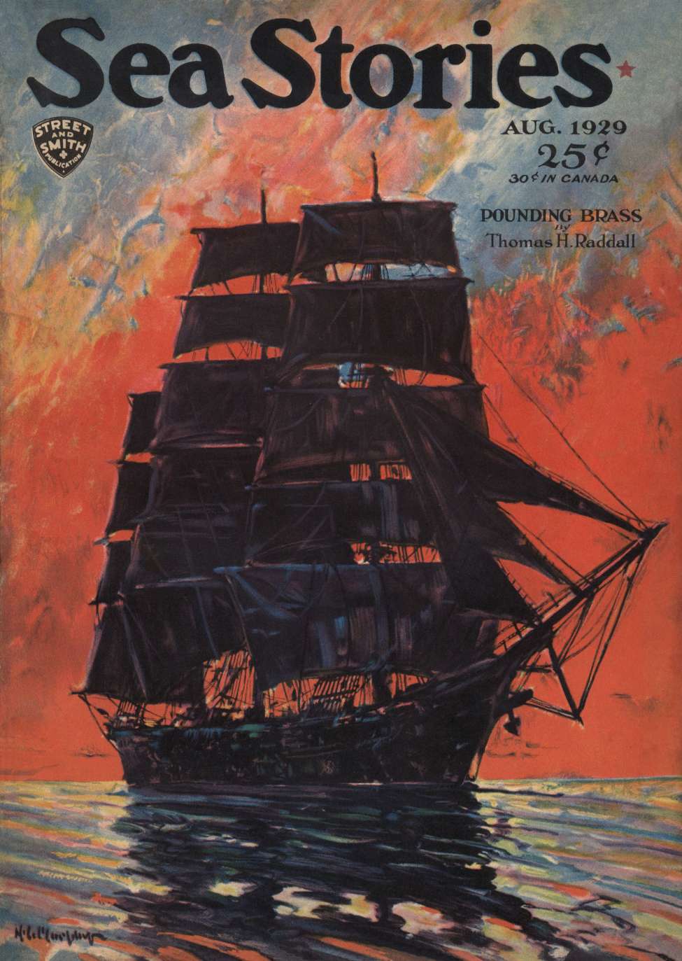 Comic Book Cover For Sea Stories v18 6