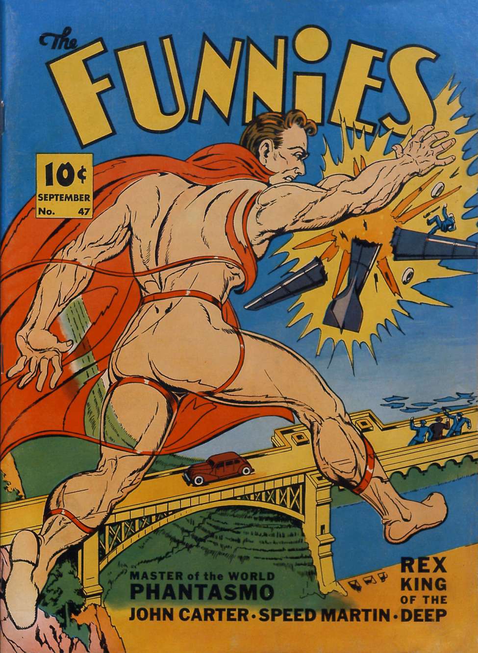 Book Cover For The Funnies 47