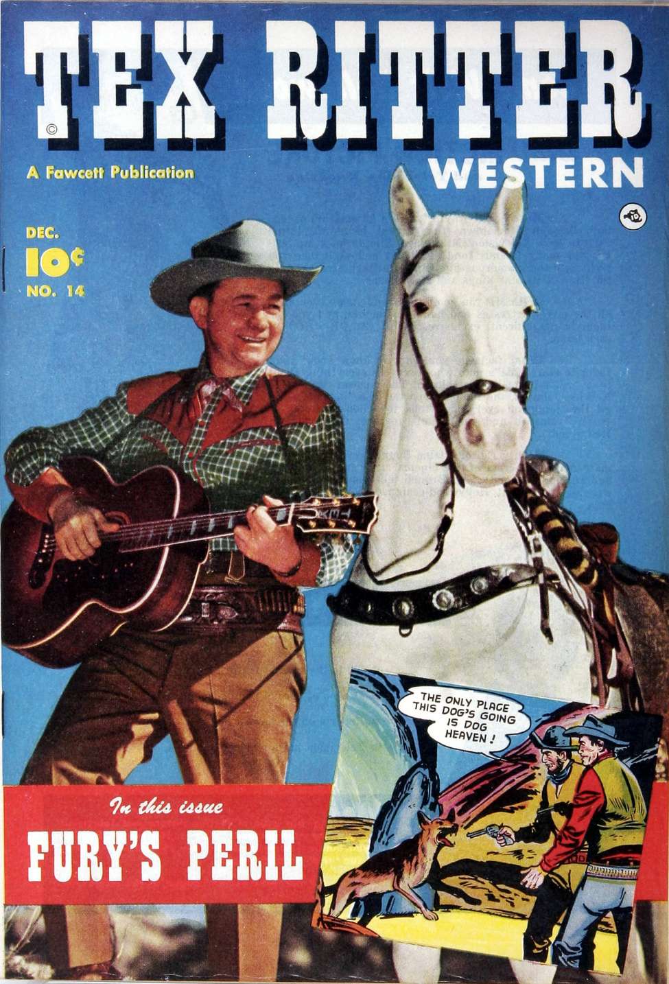 Book Cover For Tex Ritter Western 14