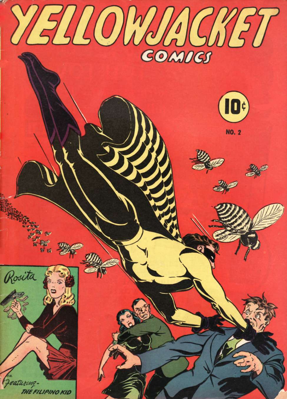 Comic Book Cover For Yellowjacket Comics 2 - Version 1